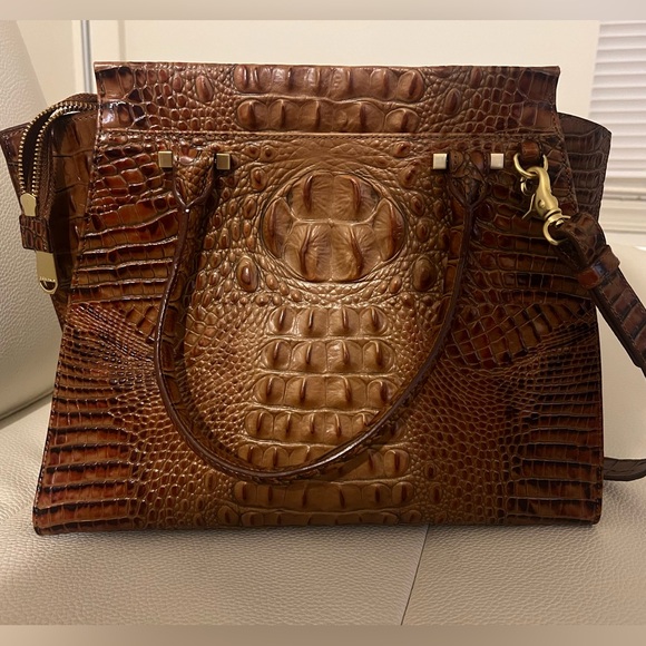 Brahmin Melbourne Collection Priscilla satchel in excellent condition - Picture 7 of 12